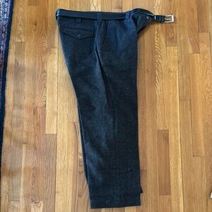 Men's LLBean Black Wool Pants